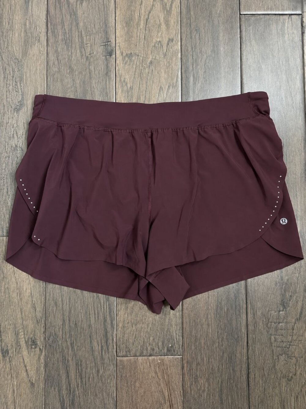 NEW Fast and Free High-Rise Classic-Fit Split Short 3" Goodnight Plum